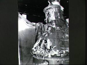 As qued la primera Mercury de prueba, una vez reunidos sus fragmentos (Foto: NASA)