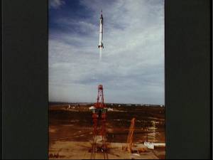 El lanzamiento de la misin MR-4 (Foto: NASA)