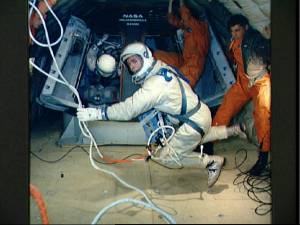 Los astronautas se entrenan en microgravedad artificial (Foto: NASA)