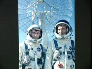 Los astronautas posan para la posteridad (Foto: NASA)