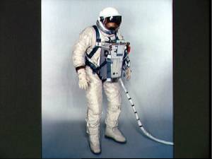 El traje para el paseo espacial (Foto: NASA)