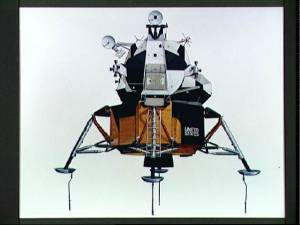 El mdulo lunar se convertira en el salvavidas de la misin (Foto: NASA)