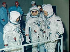 Grissom, Chaffee y White (Foto: NASA)