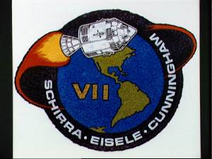 El escudo del Apolo-7 (Foto: NASA)