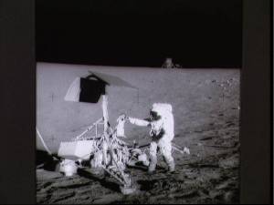 Los astronautas desmontaron varias piezas de la Surveyor para llevarlas a la Tierra (Foto: NASA)