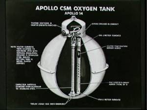 El tanque de oxgeno del mdulo lunar fue modificado (Foto: NASA)