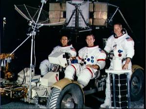 La tripulacin del Apolo-15 (Foto: NASA)