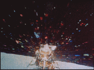 El Orion despega desde la Luna (Foto: NASA)
