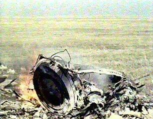 Los restos de la Soyuz-1 (Foto: RKK Energia)