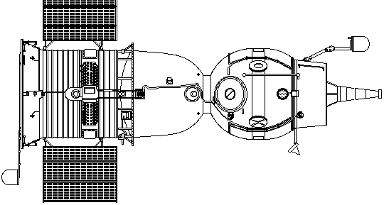 Una Soyuz 7K-OK (Foto: Mark Wade)