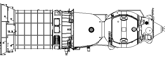 La Soyuz LOK (Foto: Mark Wade)