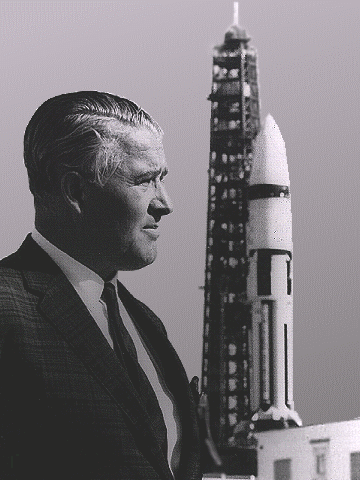 Von Braun sera transferido a la N.A.S.A. con todo su equipo, y con ellos, el Saturn (Foto: NASA)