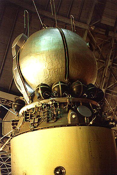 La cpsula Vostok-3K que transportara despus a Gagarin (Foto: Mark Wade)