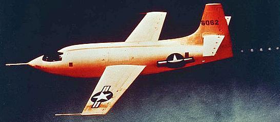 El X-1, el primer avin supersnico (Foto: NASA)